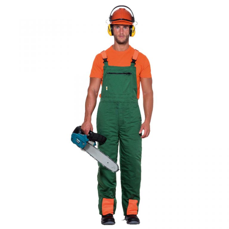 Chainsaw protection harness