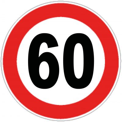 Disc diam. 60 cm class 1 fig. 50 maximum speed limit 60km / h