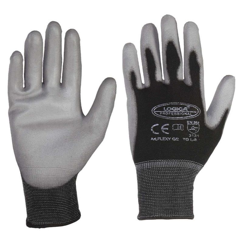 Flexy / g2" pu coated nylon gloves