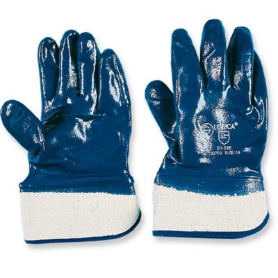 Gloves cotton fully coated nbr 0070s