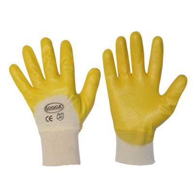 Gloves in nbr coated cotton 0158plus