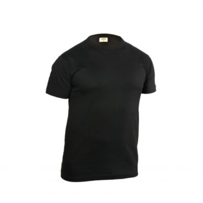 Schwarzes t-shirt m / c top 100% baumwolle