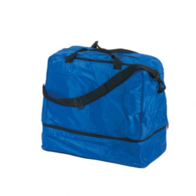 Tasche mit schuhhalter blau 48x28x48