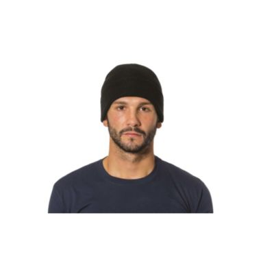 Black winter hat, 100% acrylic