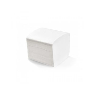 Delicate square interleaved toilet paper