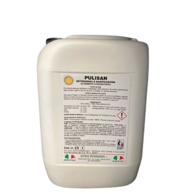 Pulisan desinfectant concentre detergent reservoir cinq kilos usage professionne