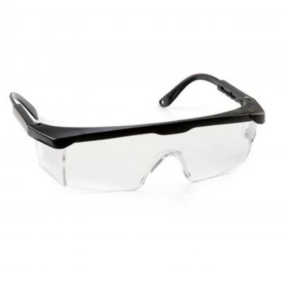 Gafas de policarbonato con lente transparente