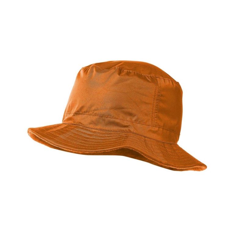 Cappello arancio fluo taslon foderato