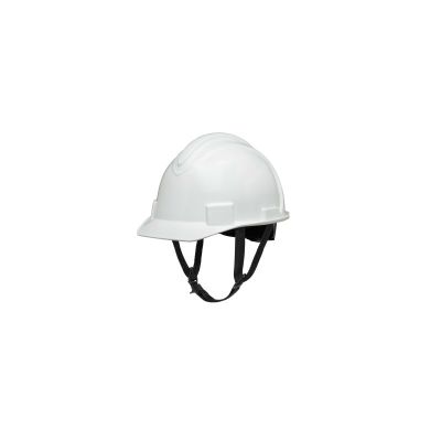 Helm aus weiBem dielektrischem ABS mit Visier