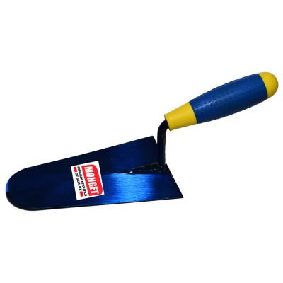 Wide round tip trowel with two-component handle SIBA