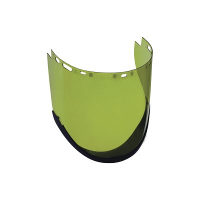 Green polycarbonate injected visor "visor flash" Delta plus