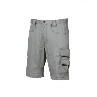 Party work shorts stone gray