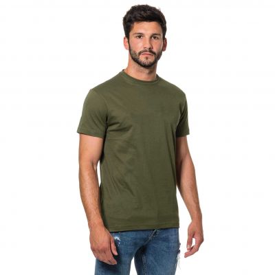 T-shirt-basic-girocollo-verde