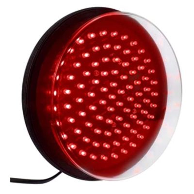 LED Optik Durchmesser 200 mm - rot