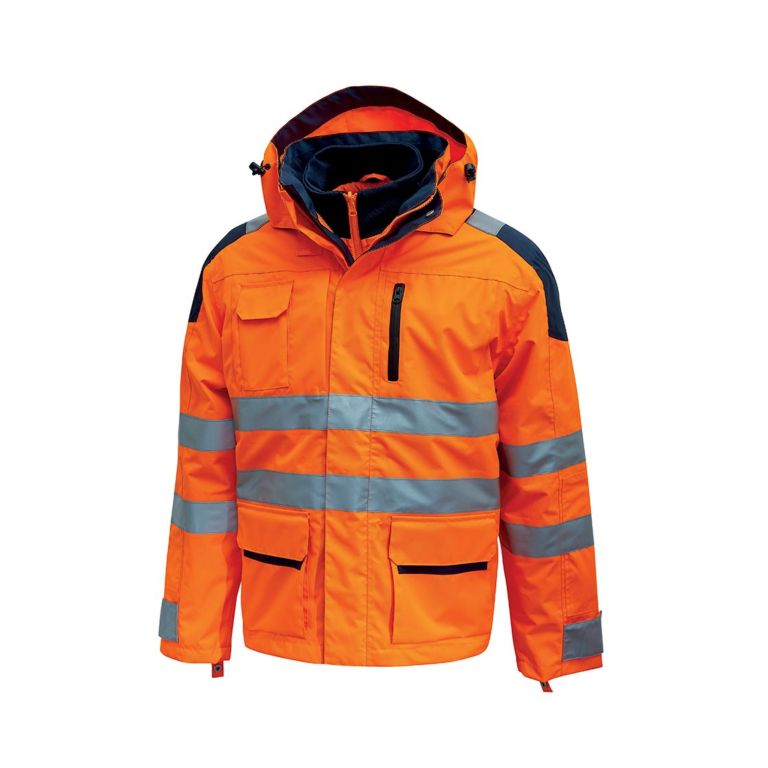 Рабочая куртка "Backer" orange fluo