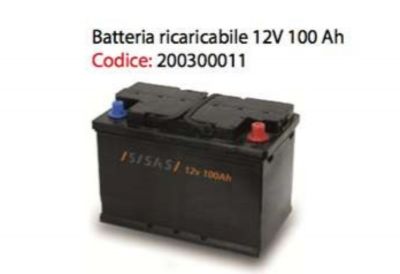 Batería recargable de 12V 100 Ah