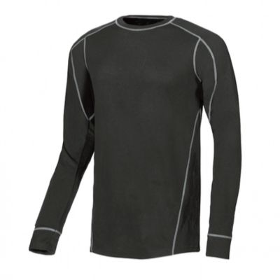 Thermal work shirt Alpin black carbon