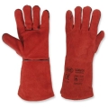 Split gloves, lined 35cm, anti-heat "Gs057".