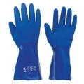 Gepanzerte handschuhe aus pvc sandbstrahlter hand "A880"