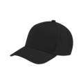 Chapeau noir à bordure, 100% coton