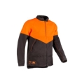 Оранжево-серая куртка класса 1 с защитой от порезов