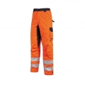 Orange fluo "Subu" work trousers