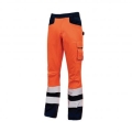 Pantalon de travail "Beacon" orange fluo