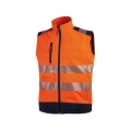 Work vest "Dany" orange fluo