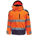Work jacket "Defender" orange fluo